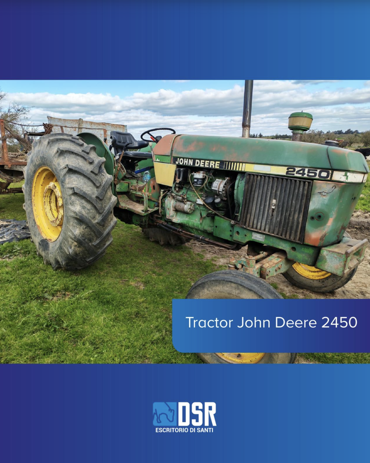 Tractor John Deere 2450